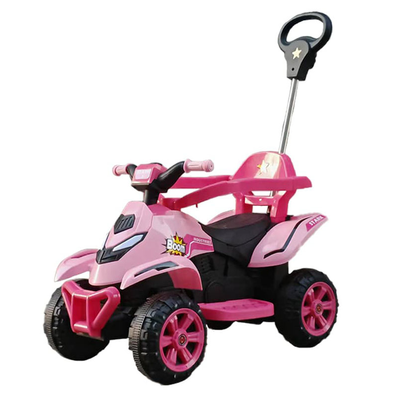 Детский электрический квадроцикл 6 В с ручкой, подсветкой и музыкой