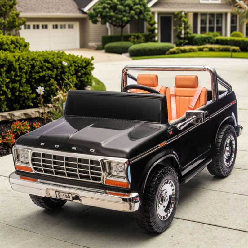 Электрический 12-вольтовый лицензированный детский ездовой автомобиль Ford F150