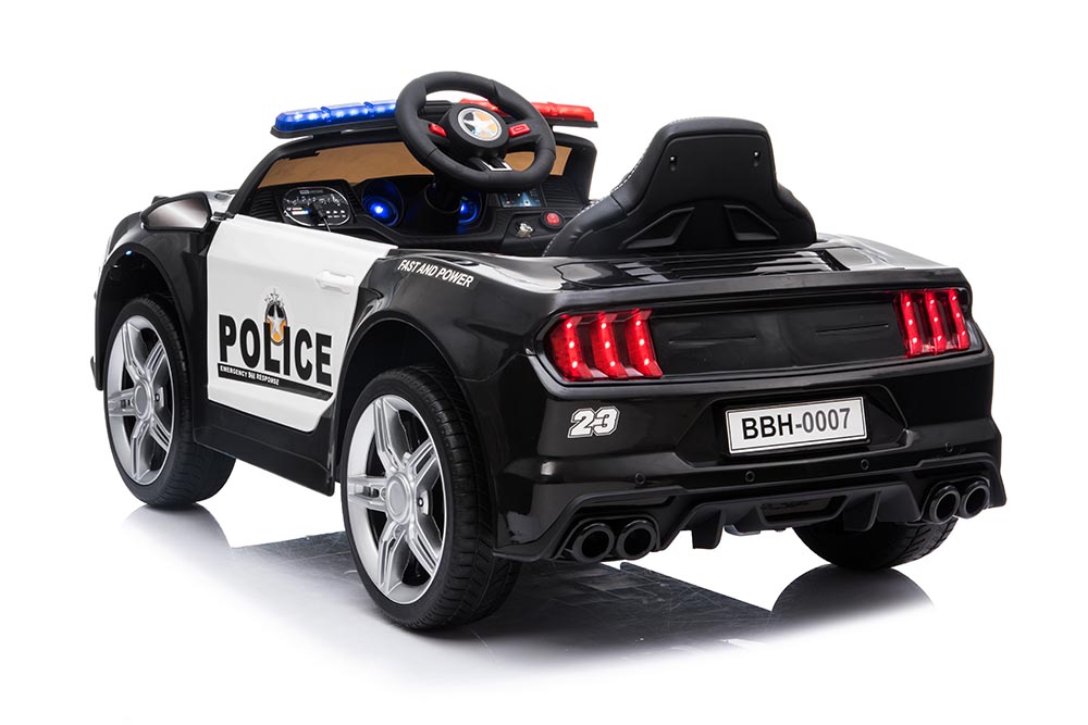 12V Electric Remote Control Police Ride on Car