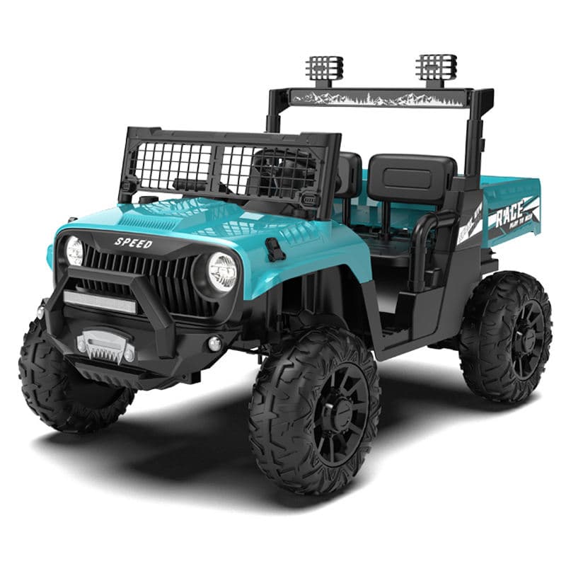 Kids Jeep Ride-On with Rear Cargo Bed