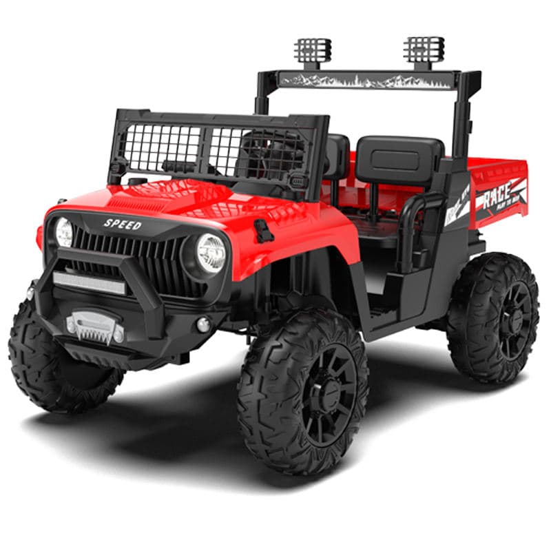 Kids Jeep Ride-On with Rear Cargo Bed
