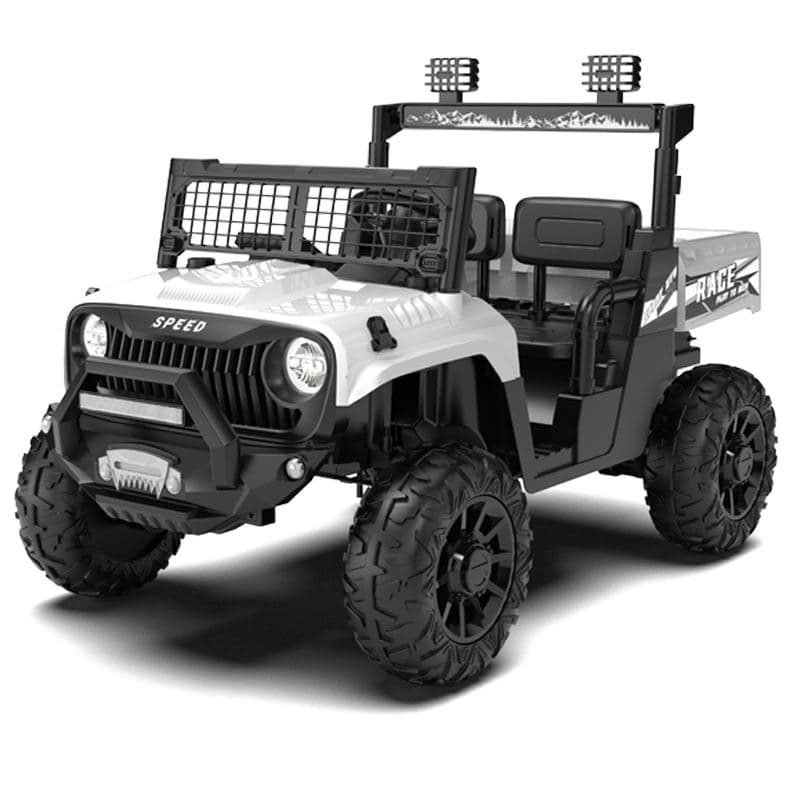 Kids Jeep Ride-On with Rear Cargo Bed