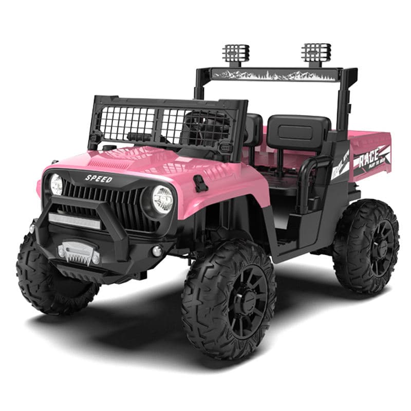 Kids Jeep Ride-On with Rear Cargo Bed