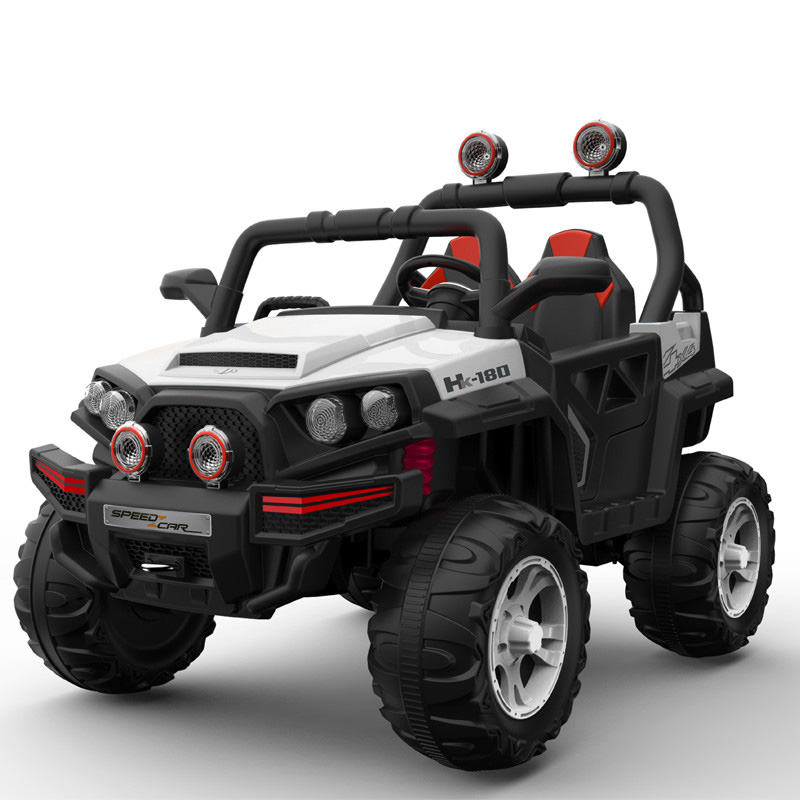 Дети едут на игрушечной машинке Utv Electric 12v